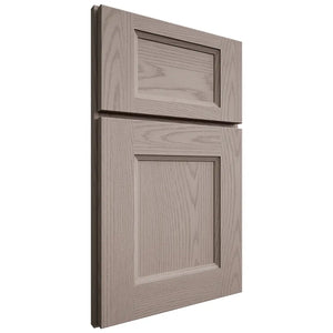 Shiloh Cabinetry Full Overlay Statesville Red Oak Plain Cut Sterling Door