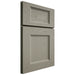 Shiloh Cabinetry Full Overlay Statesville Red Oak Plain Cut Thyme Door