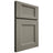 Shiloh Cabinetry Full Overlay Statesville Walnut Plain Cut Thyme Door