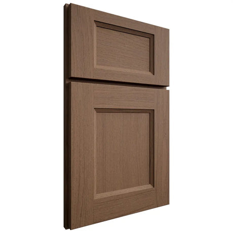 Shiloh Cabinetry Full Overlay Statesville White Oak Plain Cut Autumn Door