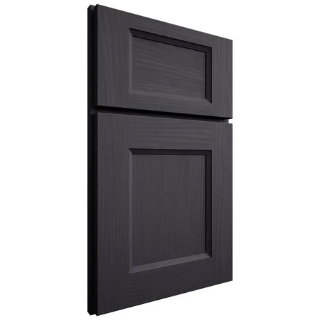Shiloh Cabinetry Full Overlay Statesville White Oak Plain Cut Harbor Door