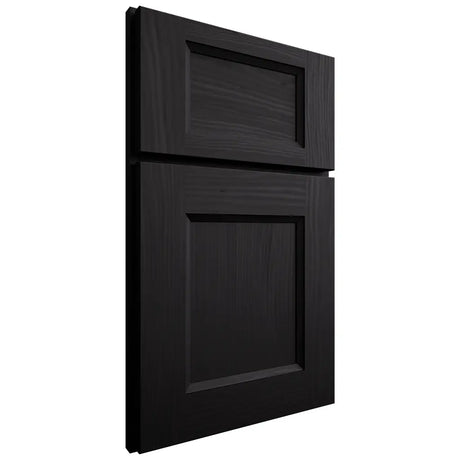 Shiloh Cabinetry Full Overlay Statesville White Oak Plain Cut Ink Door
