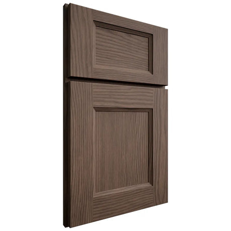 Shiloh Cabinetry Full Overlay Statesville White Oak Plain Cut Mineral Door