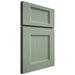 Shiloh Cabinetry Full Overlay Statesville White Oak Plain Cut Moss Door