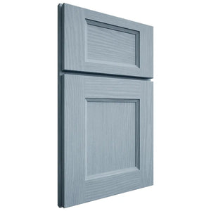 Shiloh Cabinetry Full Overlay Statesville White Oak Plain Cut Sky Door