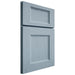 Shiloh Cabinetry Full Overlay Statesville White Oak Plain Cut Sky Door