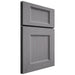 Shiloh Cabinetry Full Overlay Statesville White Oak Plain Cut Sterling Door