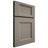 Shiloh Cabinetry Full Overlay Statesville White Oak Plain Cut Thyme Door