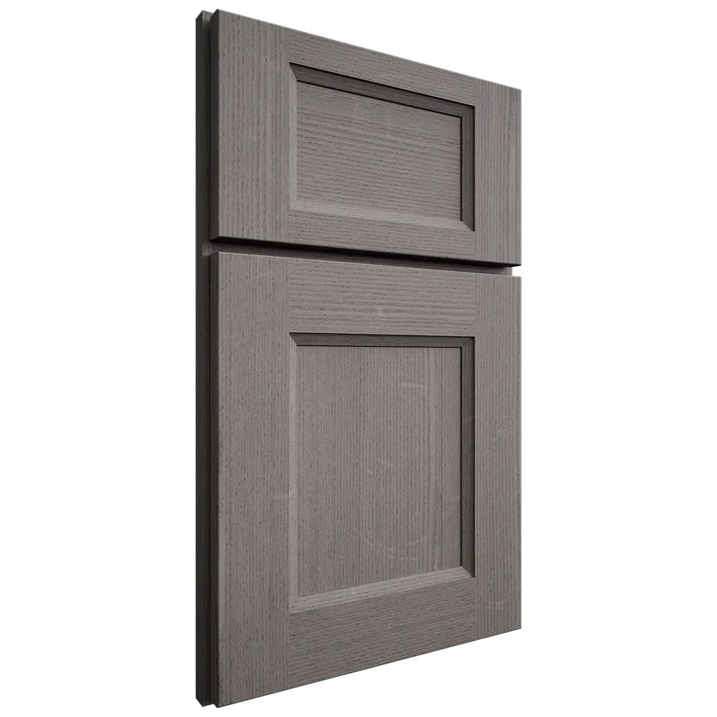 Shiloh Cabinetry Full Overlay Statesville White Oak Quarter Sawn Flagstone Door