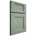 Shiloh Cabinetry Full Overlay Statesville White Oak Quarter Sawn Moss Door