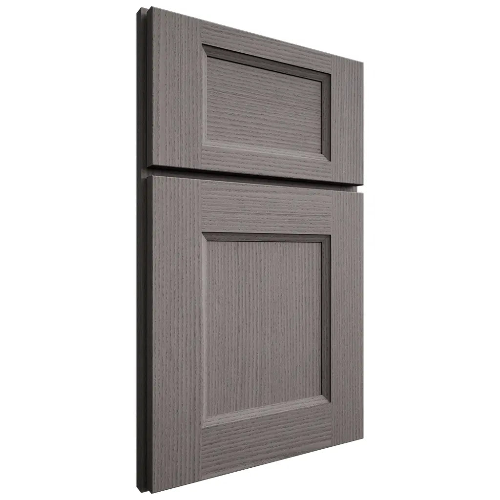 Shiloh Cabinetry Full Overlay Statesville White Oak Rift Cut Flagstone Door