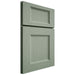 Shiloh Cabinetry Full Overlay Statesville White Oak Rift Cut Moss Door