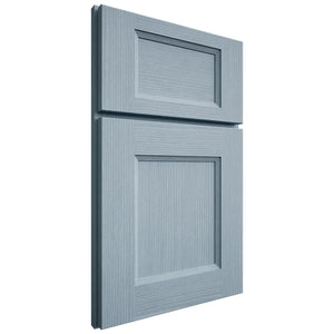 Shiloh Cabinetry Full Overlay Statesville White Oak Rift Cut Sky Door