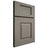 Shiloh Cabinetry Full Overlay Summit Alder Plain Cut Thyme Door