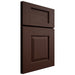 Shiloh Cabinetry Full Overlay Summit Alder Plain Cut Umber Door