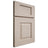 Shiloh Cabinetry Full Overlay Summit Alder Plain Cut White Sands Door