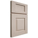 Shiloh Cabinetry Full Overlay Summit Alder Plain Cut White Sands Door