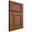 Shiloh Cabinetry Full Overlay Summit Cherry Plain Cut Carob Door