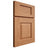 Shiloh Cabinetry Full Overlay Summit Cherry Plain Cut Natural Door