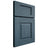 Shiloh Cabinetry Full Overlay Summit Hickory Plain Cut Hudson Door