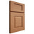 Shiloh Cabinetry Full Overlay Summit Maple Plain Cut Cashmere Door