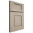 Shiloh Cabinetry Full Overlay Summit Maple Plain Cut Pebble Door