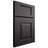 Shiloh Cabinetry Full Overlay Summit Paintable Iron Ore Door