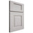 Shiloh Cabinetry Full Overlay Summit Paintable Mindful Gray Door