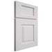 Shiloh Cabinetry Full Overlay Summit Paintable Pure White Door