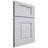 Shiloh Cabinetry Full Overlay Summit Paintable Upward Door