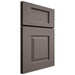 Shiloh Cabinetry Full Overlay Summit Poplar Plain Cut Heatherstone Door