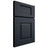Shiloh Cabinetry Full Overlay Summit Poplar Plain Cut Hudson Door