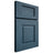 Shiloh Cabinetry Full Overlay Summit Red Oak Plain Cut Hudson Door