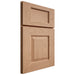 Shiloh Cabinetry Full Overlay Summit Red Oak Plain Cut Natural Door