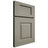 Shiloh Cabinetry Full Overlay Summit Red Oak Plain Cut Thyme Door