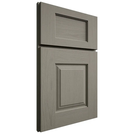 Shiloh Cabinetry Full Overlay Summit Walnut Plain Cut Thyme Door