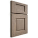 Shiloh Cabinetry Full Overlay Summit White Oak Plain Cut Almond Door