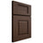 Shiloh Cabinetry Full Overlay Summit White Oak Plain Cut Braun Door