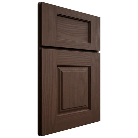 Shiloh Cabinetry Full Overlay Summit White Oak Plain Cut Braun Door