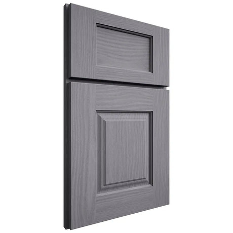 Shiloh Cabinetry Full Overlay Summit White Oak Plain Cut Cadet Door
