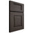 Shiloh Cabinetry Full Overlay Summit White Oak Plain Cut Creekside Door