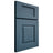 Shiloh Cabinetry Full Overlay Summit White Oak Plain Cut Hudson Door