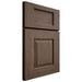 Shiloh Cabinetry Full Overlay Summit White Oak Plain Cut Mineral Door