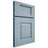 Shiloh Cabinetry Full Overlay Summit White Oak Plain Cut Sky Door