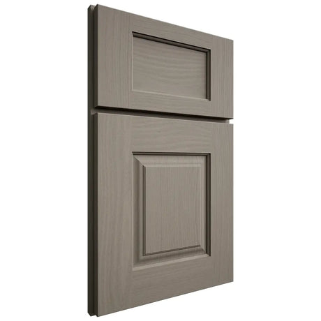 Shiloh Cabinetry Full Overlay Summit White Oak Plain Cut Thyme Door
