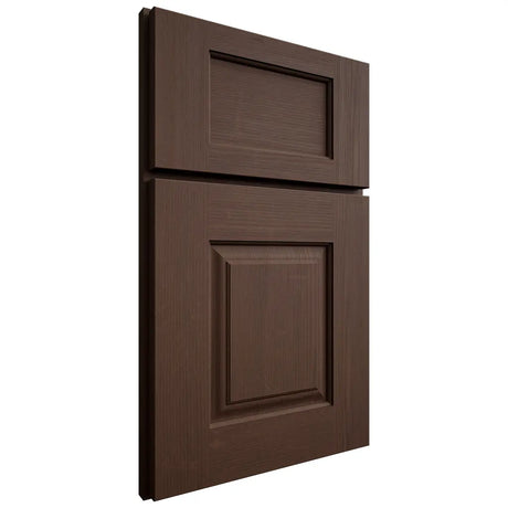 Shiloh Cabinetry Full Overlay Summit White Oak Quarter Sawn Braun Door