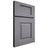 Shiloh Cabinetry Full Overlay Summit White Oak Quarter Sawn Cadet Door
