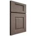 Shiloh Cabinetry Full Overlay Summit White Oak Quarter Sawn Clay Door