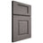 Shiloh Cabinetry Full Overlay Summit White Oak Quarter Sawn Flagstone Door
