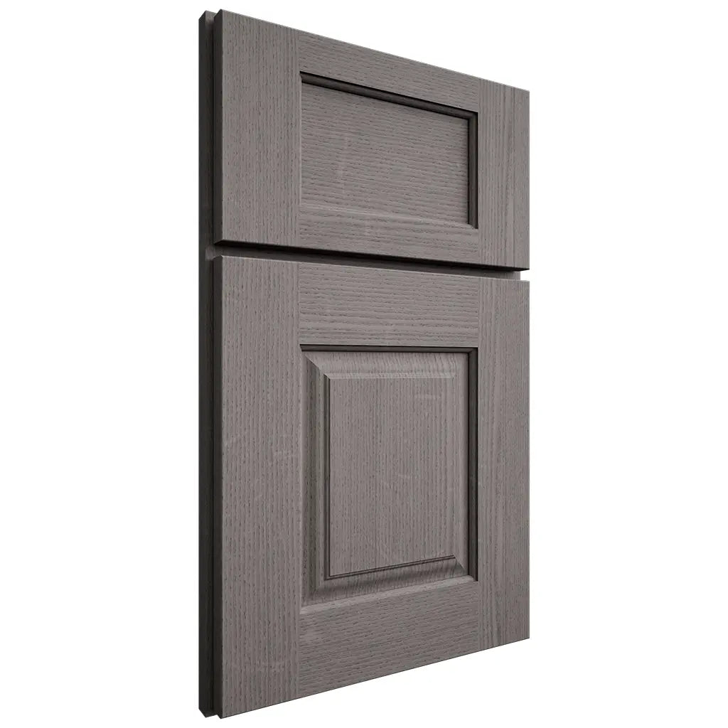 Shiloh Cabinetry Full Overlay Summit White Oak Quarter Sawn Flagstone Door